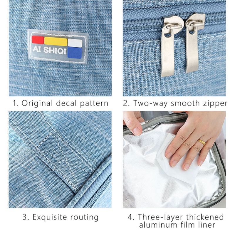 Túi Đựng Hộp Cơm Trưa Giữ Nhiệt Tiện Dụng