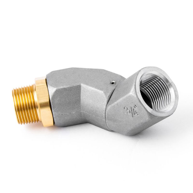 Đầu Nối Ống Nước Chất Liệu Nhôm Có Thể Xoay 360 Độ Tiện Dụng