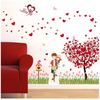 Decal dán tường, Decal trang trí cây trái tim