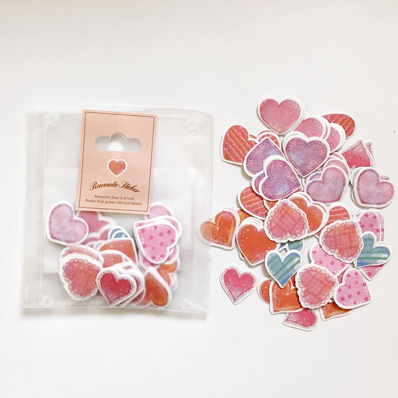 Gói 70 sticker giấy SG7002 Gachini