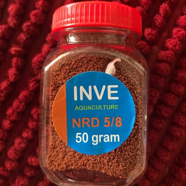 Cám Thái INVE NRD 5/8 50GRAM dùng cho cá cảnh