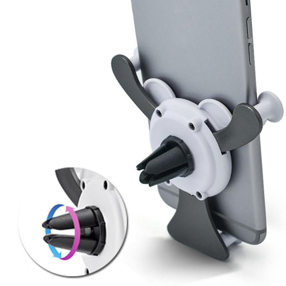 🚗Giá đỡ điện thoại đa năng Car Air vent Outlet Smartphone Mobile Stand Phụ kiệnPanda