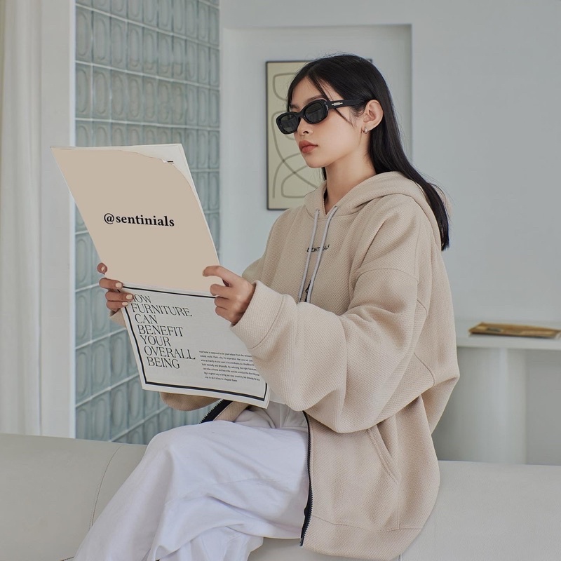 HOODIE SENTINIALS 3/4 ZIP | BigBuy360 - bigbuy360.vn