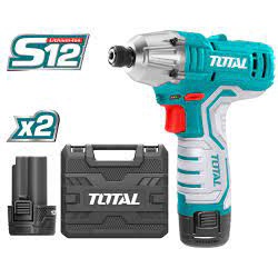 MÁY SIẾT VÍT DÙNG PIN 12V TOTAL TIRLI1201  MÁY BẮN VÍT CẦM TAY
