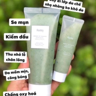 Tẩy DA CHẾT HUXLEY 120g & 30g