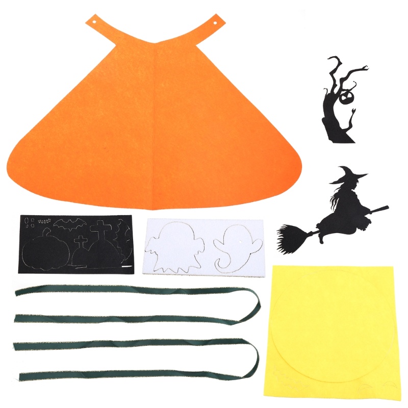 Áo Choàng Hóa Trang Halloween Bằng Vải Không Dệt Cho Bé