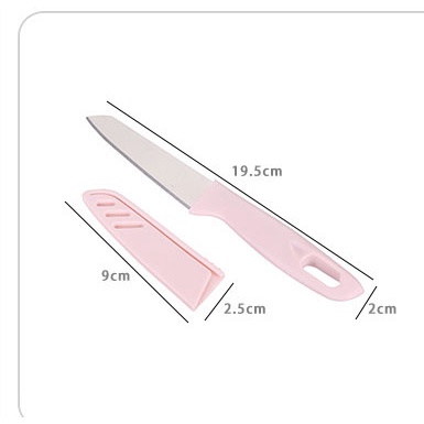 Dao gọt hoa quả có nắp an toàn, dao gọt trái cây chất liệu thép không gỉ HQ1, HQ2, HQ3