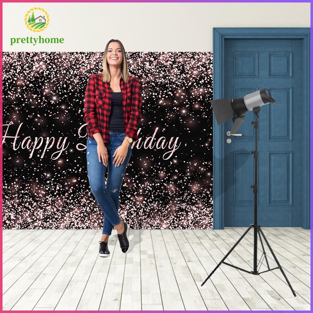 Live*Birthday Theme Background Cloth Backdrop Home Decor Studio Photography Prop