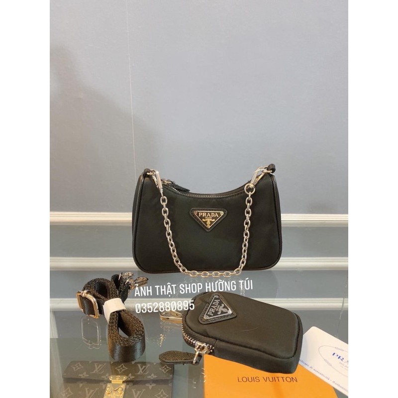 Set túi P.râ.dâ mới chất đẹp sale sốc( không hộp)