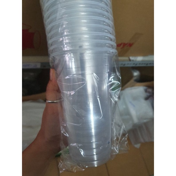 Lốc 50 ly 700ml trà sữa DÀY, ĐẸP. Tùy chọn có nắp hoặc không