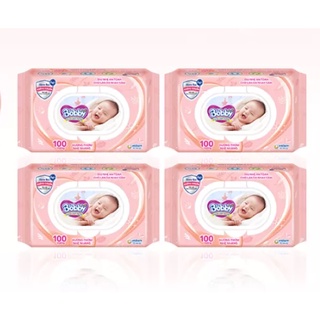 COMBO 12 GÓI KHĂN ƯỚT BOBBY 100 TỜ