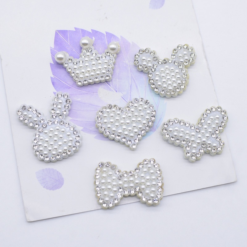 Set 15 Miếng Vá Trang Trí Quần Áo Hình Bướm