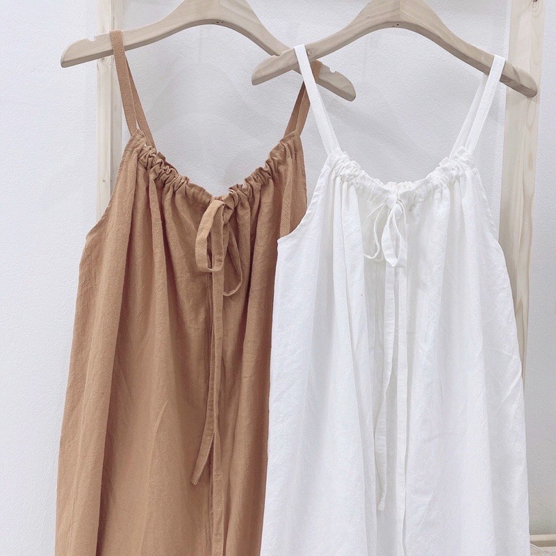 Váy 2 dây cotton thô | BigBuy360 - bigbuy360.vn