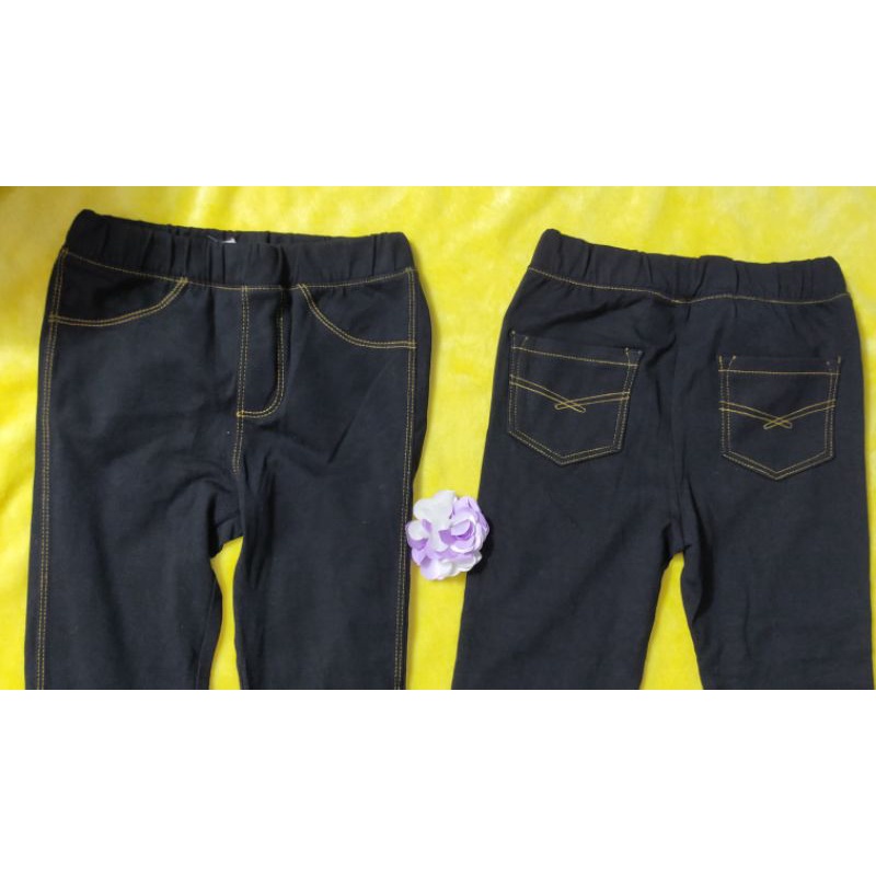 {Xuất Xịn] Quần Legging Gap Cho Bé Gái  Vải Giả Jean Co GiãnTốt Size 6m-5T