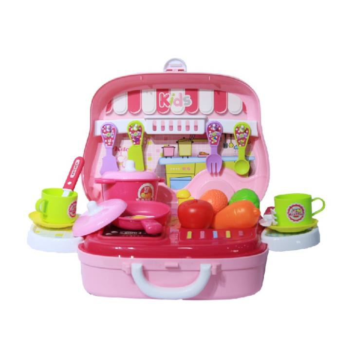 [ Mua ngay nhận ưu đãi của TINI ] Hộp bếp nấu ăn hình ô tô Toys House 008-915/919 phát triển năng khiếu nấu ăn cho bé.
