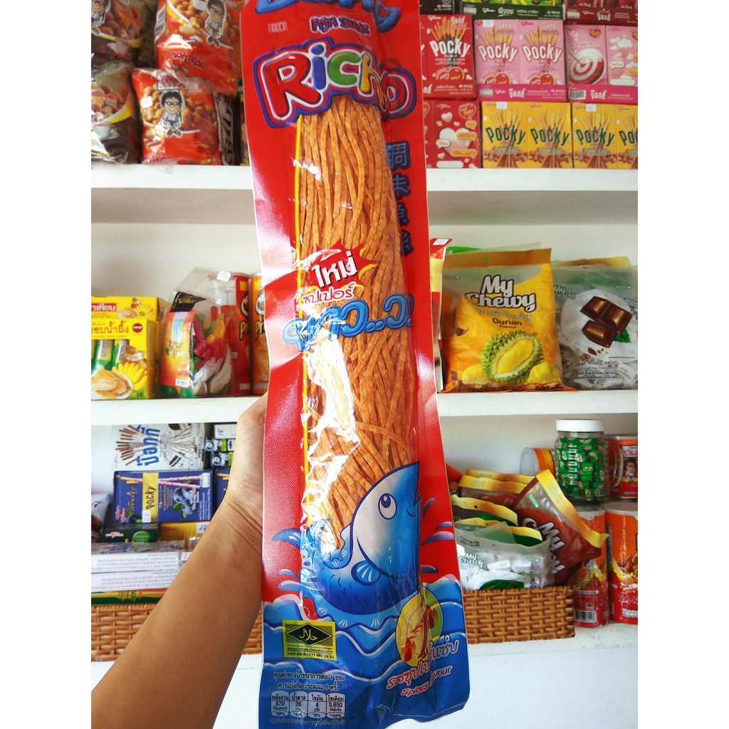 Snack Cá Sợi Super Long Richo Thái Lan