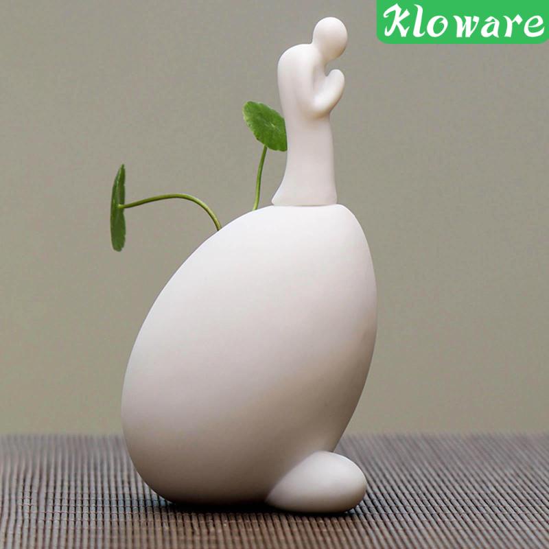 Chậu Hoa Sứ Hình Tượng Phật Để Bàn Trang Trí