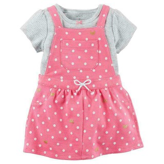 Bộ yếm Carters bé gái