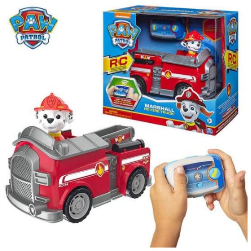Paw Patrol : xe cứu hộ Marshall RC điều khiển chạy tư` xa