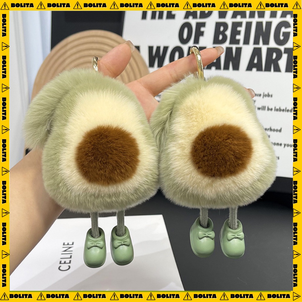 Móc khóa gấu bông mini cute treo chìa khóa xe máy ô tô balo túi xách đẹp dễ thương độc đáo cao cấp sang trọng LOTIDA