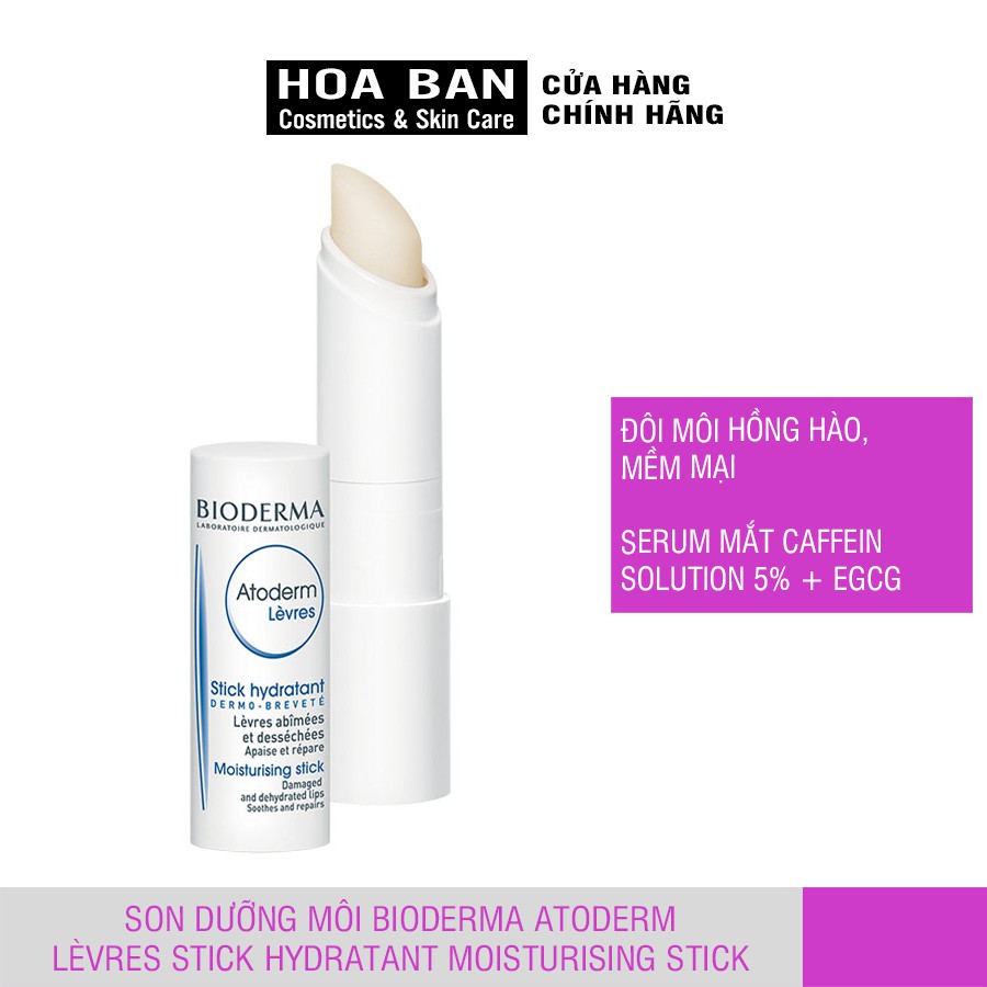 SON DƯỠNG MÔI BIODERMA ATODERM LÈVRES STICK HYDRATANT MOISTURISING STICK - PRO-01 | BigBuy360 - bigbuy360.vn