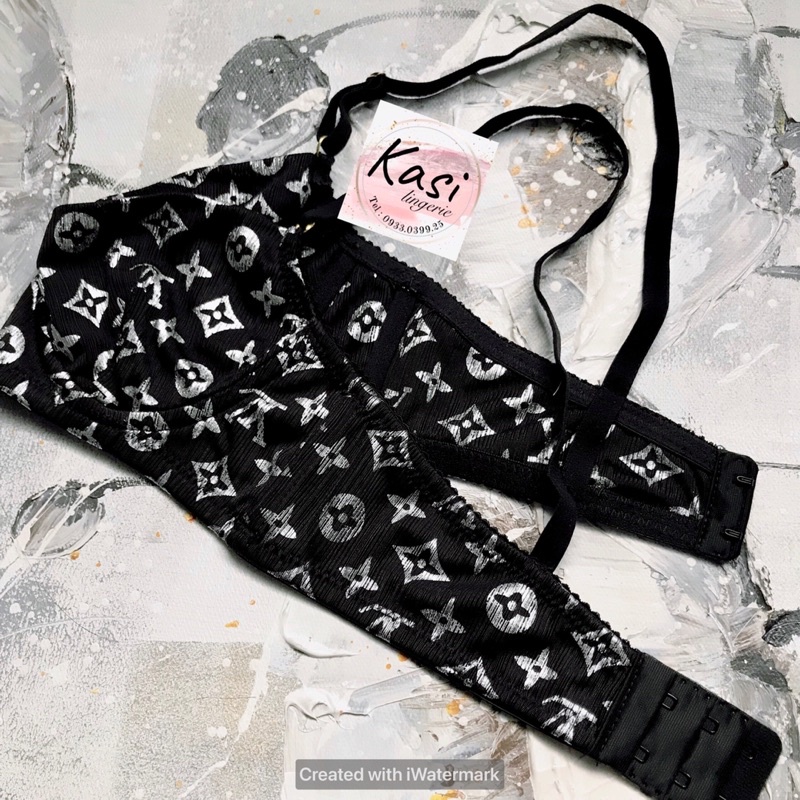 Set đồ lót nội y hoa văn thương hiệu siêu sang chảnh