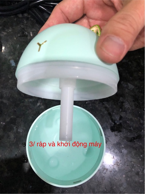 Máy phun sương tạo độ ẩm Tai mèo Cực dễ thương