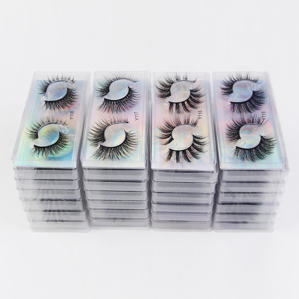 [Hàng mới về] Lông mi giả lông chồn 3D MAGEFY trang điểm mềm mại tự nhiên