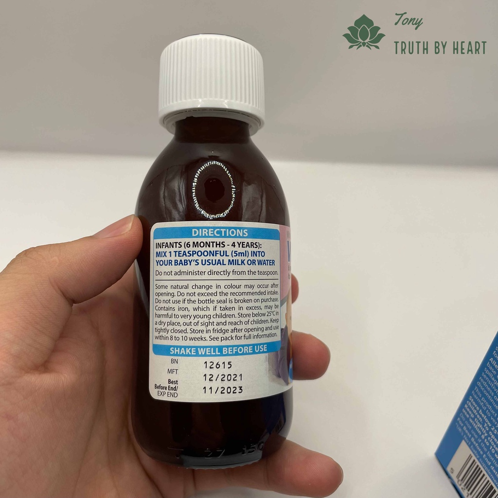 Vitamin tổng hợp wellbaby cho bé 150ml date xa