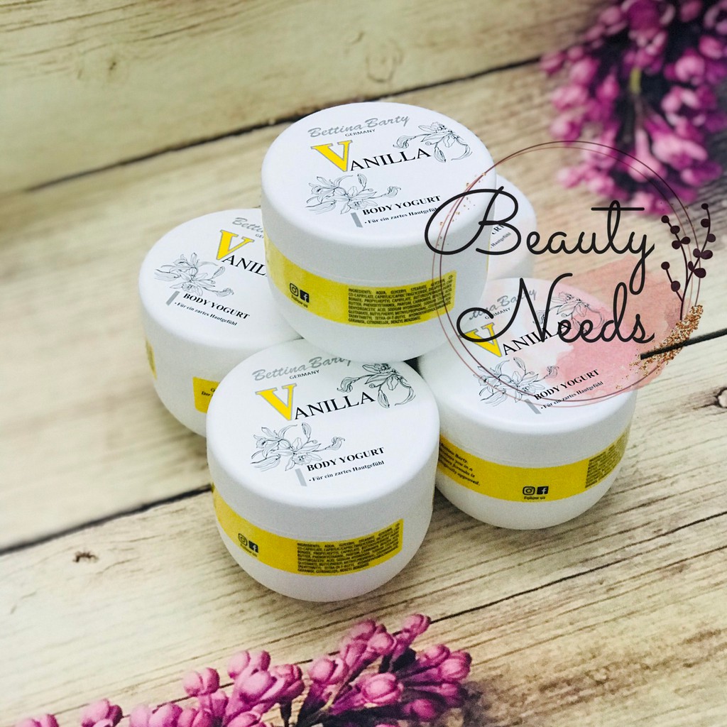 KEM DƯỠNG THỂ SỮA CHUA BETTINA BARTY VANILLA BODY YOGURT 300ML DẠNG HŨ CỦA ĐỨC | BigBuy360 - bigbuy360.vn