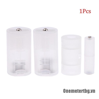 1 hộp pin chuyển đổi từ aaa sang aa / aa sang c / d