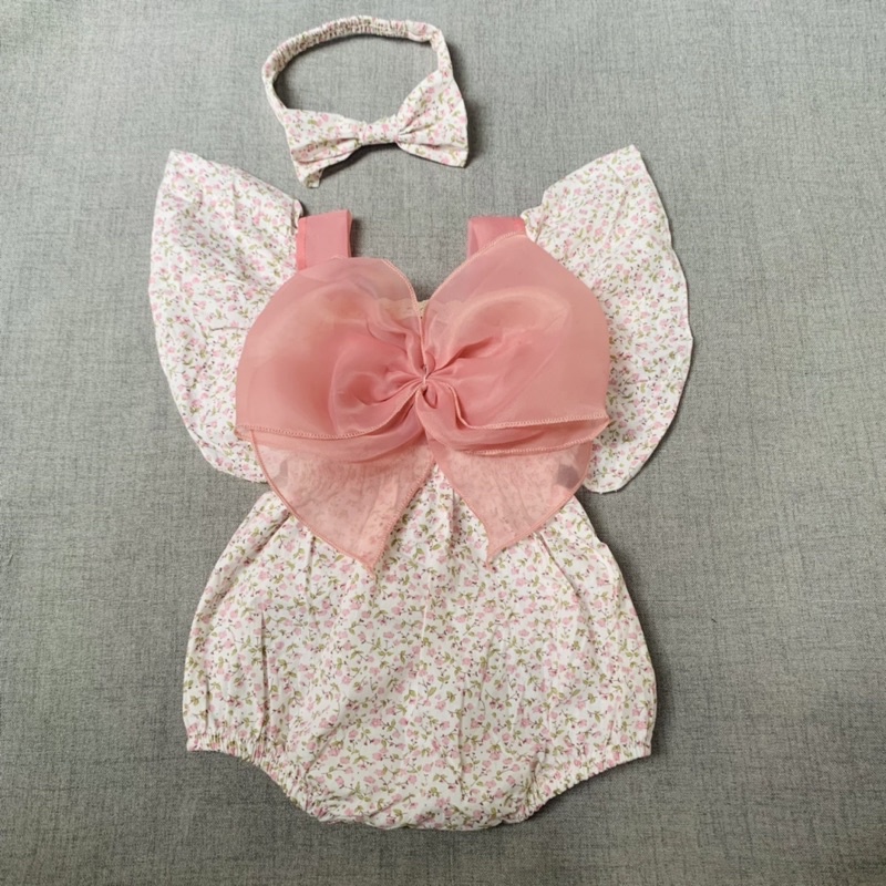 BOWTIE Body nơ hồng bé gái mã 47060