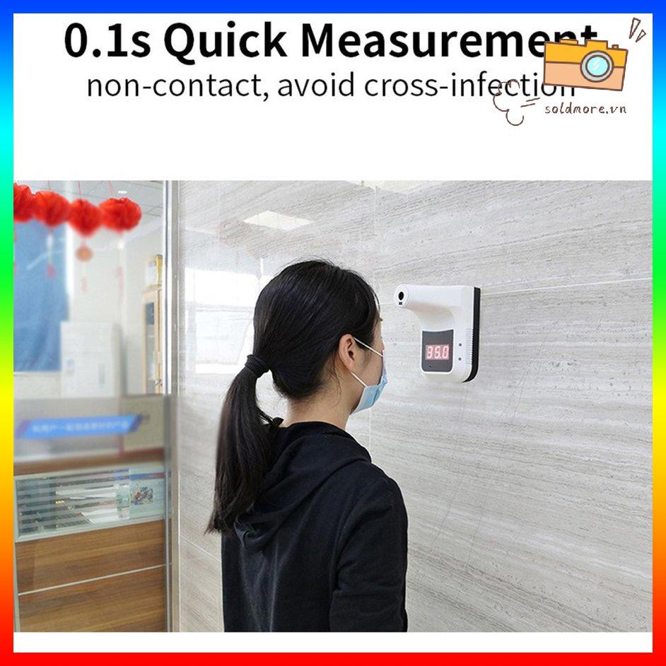 [SOE]  K3 Non-contact Infrared Thermometer Wall-mounted Thermometer High Precision Desktop Automatic Induction Thermometer