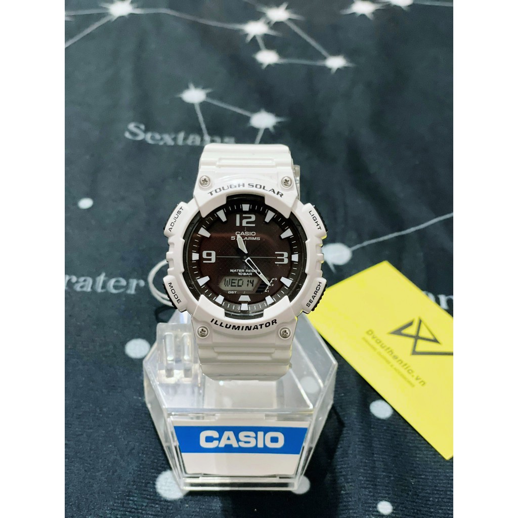 Đồng hồ nam Casio AQ-S810WC-7AVDF kích cỡ 46mm chạy pin năng lượng mặt trời