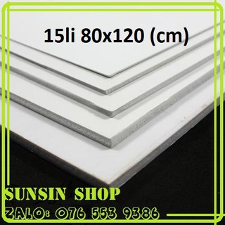 (Siêu Siêu RẺ) Bìa mô hình - 15mm 80x120cm (Bìa làm handmade, Formex 15li , Fomex 15ly, Fomic, Foam)