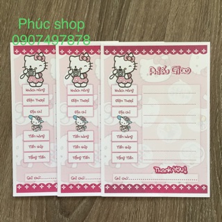 ☘️Phiếu Giao hàng cute