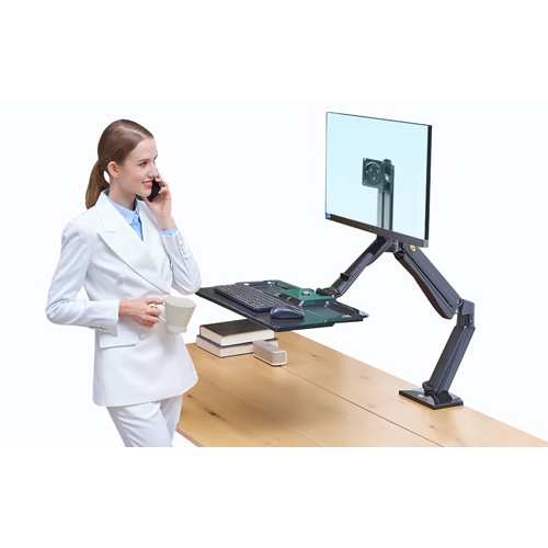 [Chính Hãng] [Model2021] Chân Treo Màn Hình Máy Tính Có Khay Bàn Phím - NB40 - 22inch - 32inch