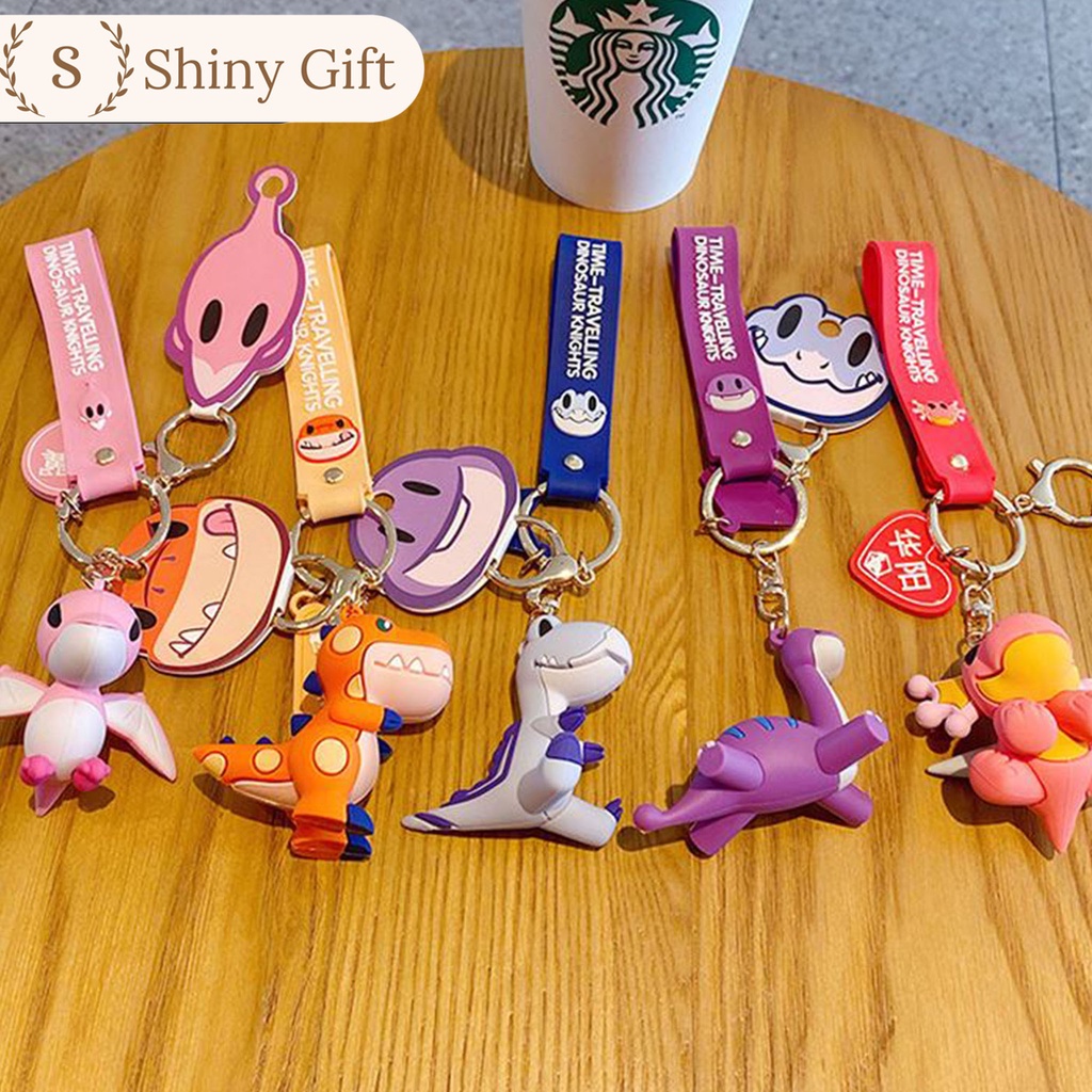 Móc khóa khủng long siêu cute hot trend