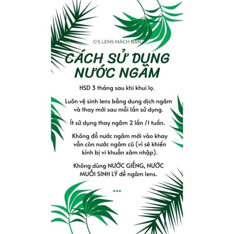 Nước ngâm lens chính hãng