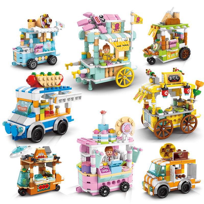 Bộ Đồ Chơi Lego Lắp Ráp mô hình nhà bếp dễ thương
