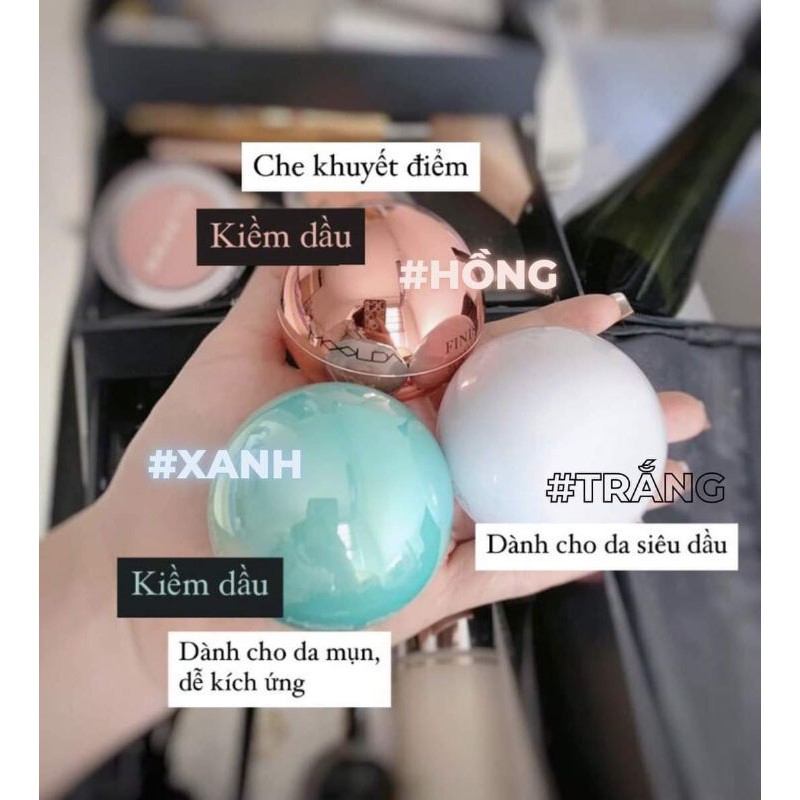 Phấn phủ kiềm dầu Moolda Finish Powder