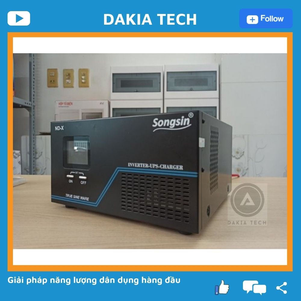 Bộ Lưu Điện Inverter 24V 1300W Songsin_Dakia