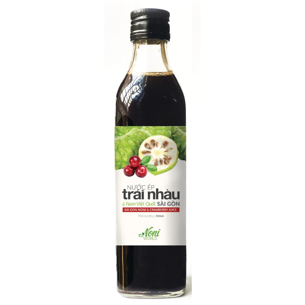 Nước ép trái nhàu và nam việt quất - Noni & cranberry juice NONIWORLD