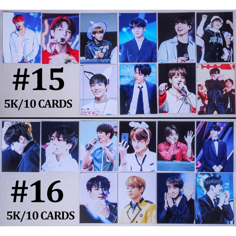 (Có sẵn) Sale set card JUNGKOOK BTS giá rẻ | BigBuy360 - bigbuy360.vn