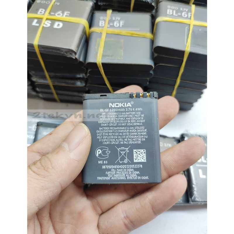 Pin nokia BL-6F xịn dùng cho các máy nokia n96/n95/N78/N79-Có bảo hành 2 tháng