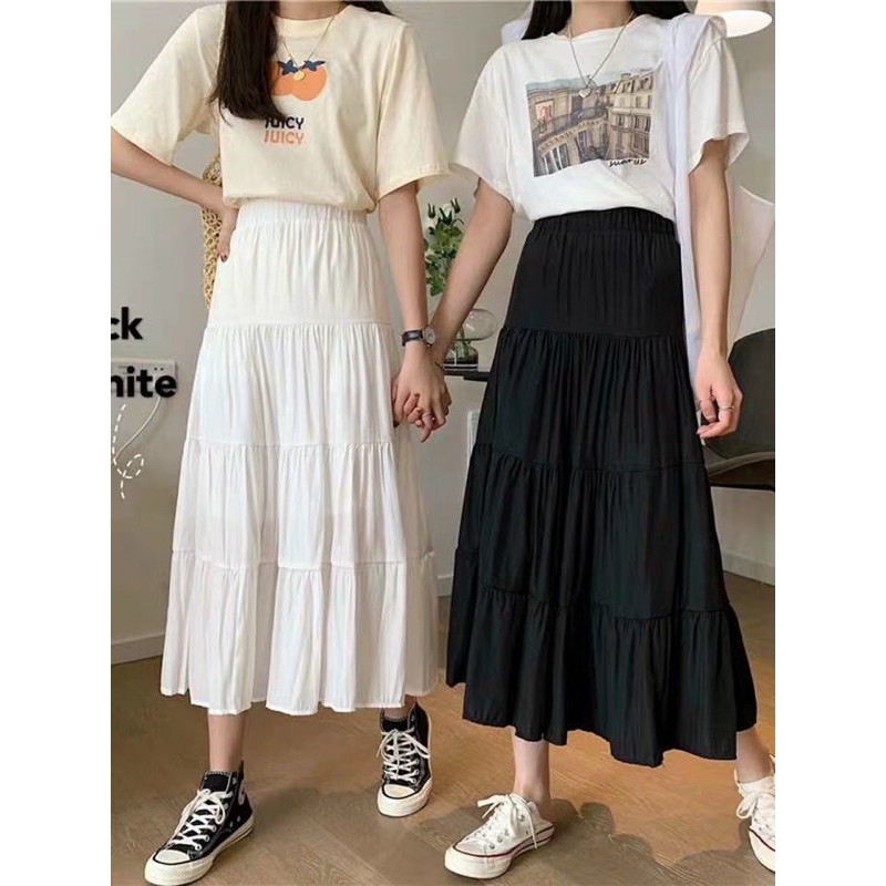 FREE SHIP - Chân váy xoè 3 tầng phong cách Hàn Quốc