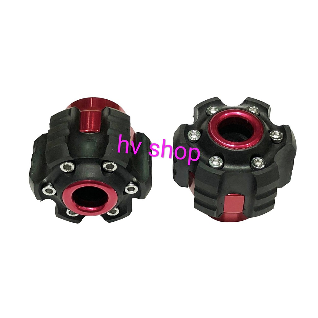 gu chong do xe may hv shop bộ 2 gù chống đổ trước moto HV 7 cao cấp ( 1 cặp )