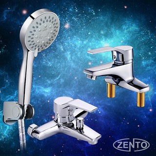 Cặp đôi sen tắm và vòi lavabo Zento CB015