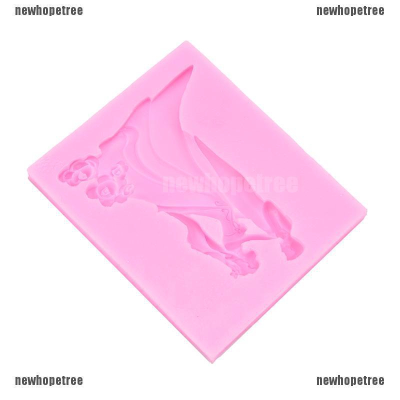Khuôn Silicone TạO HìNh Cô Dâu Chú Rể Chuyên DụNg LàM BáNh Trang Trí