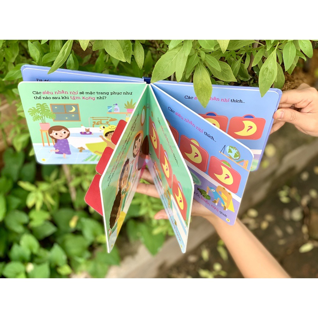 Sách - Lift-The-Flap - Lật Mở Khám Phá- Bé Giỏi Giang, Vệ Sinh Đúng Cách